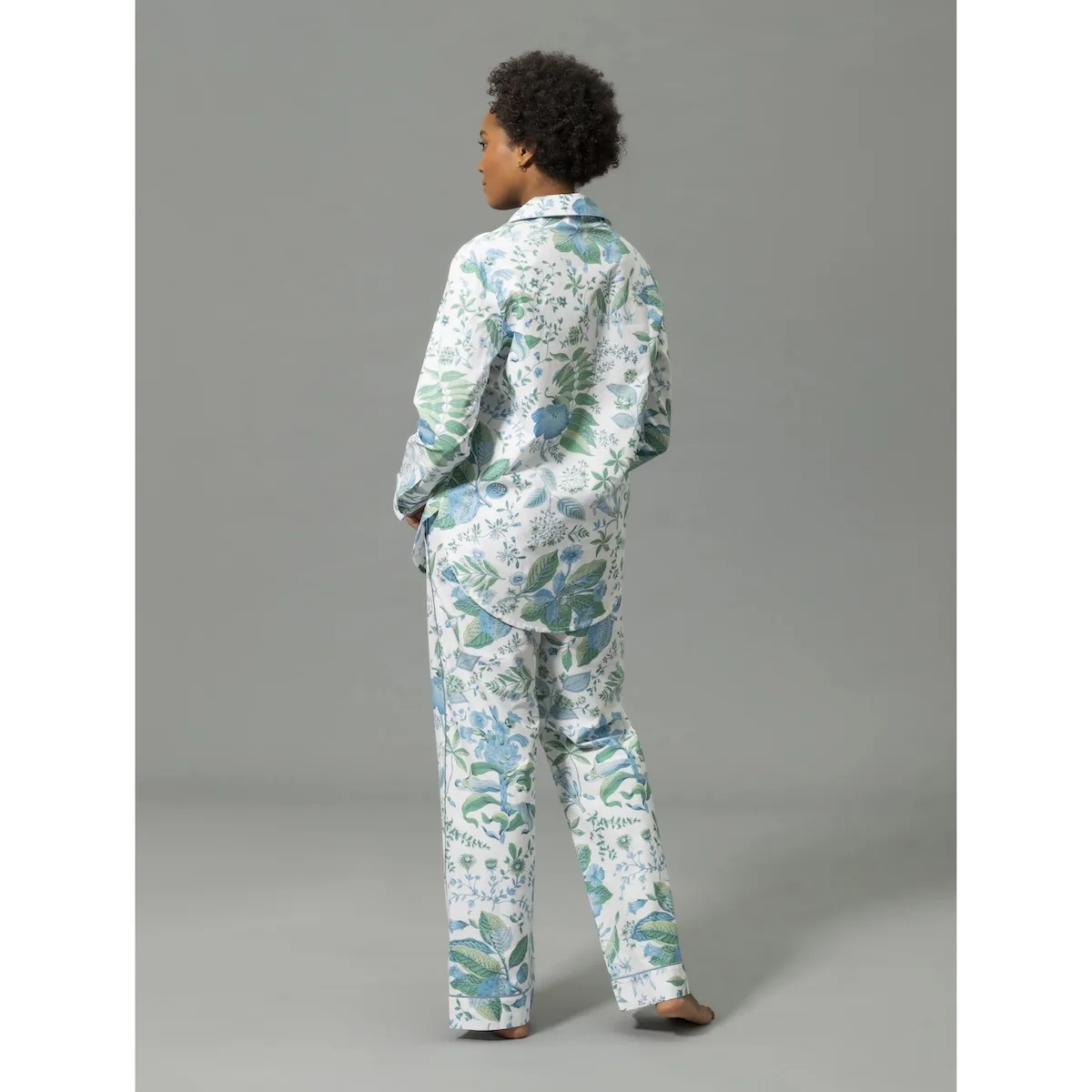 Pomegranate Pajama Set - Sea Schumacher Pomegranate Pajama Set in Sea
