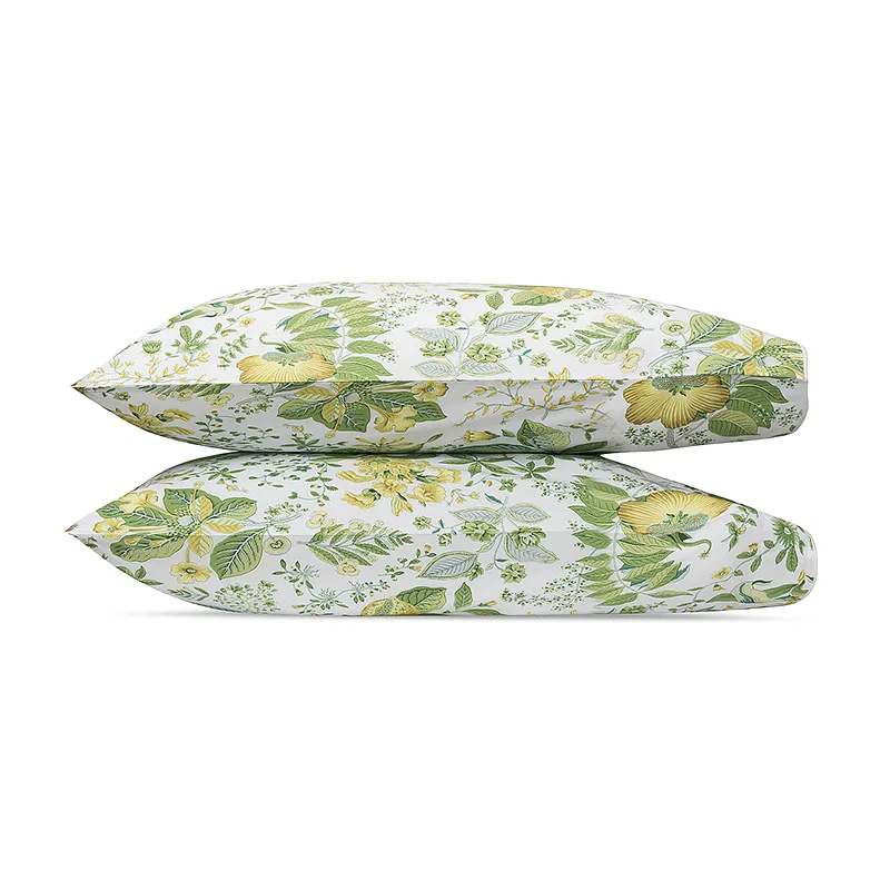 Schumacher Pomegranate Pillowcases in Citrus