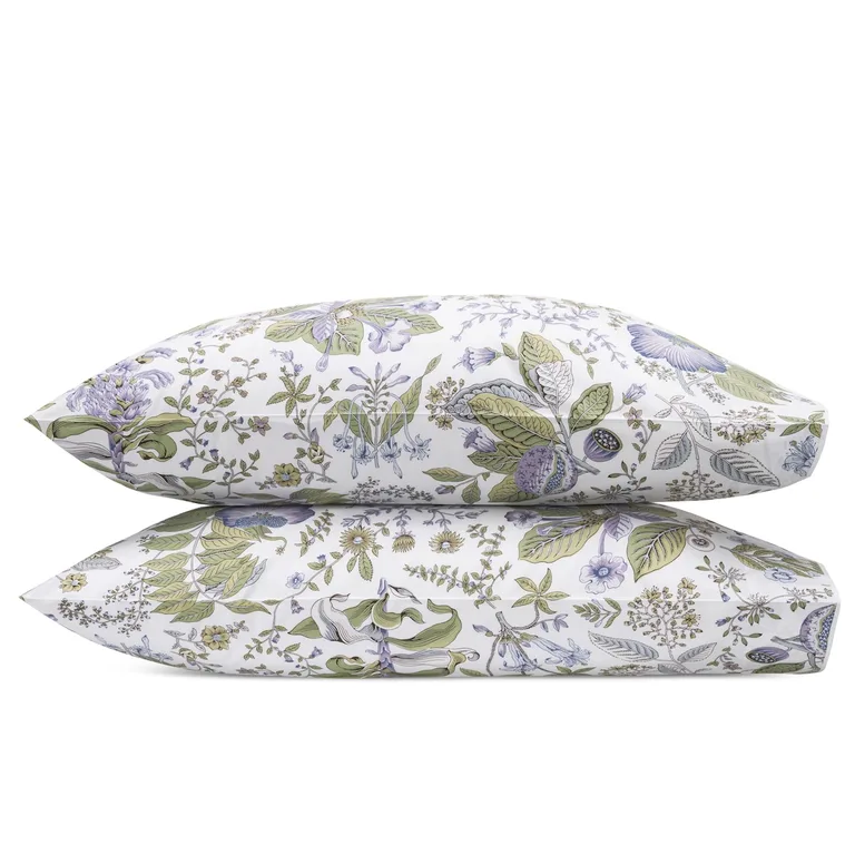 Schumacher Pomegranate Pillowcases in Lilac