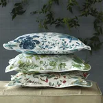 Pomegranate Pillowcases - Prussian Blue Schumacher Pomegranate Pillowcases in Prussian Blue