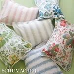 Pomegranate Pillowcases - Prussian Blue Schumacher Pomegranate Pillowcases in Prussian Blue