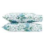 Pomegranate Pillowcases - Sea Schumacher Pomegranate Pillowcases in Sea