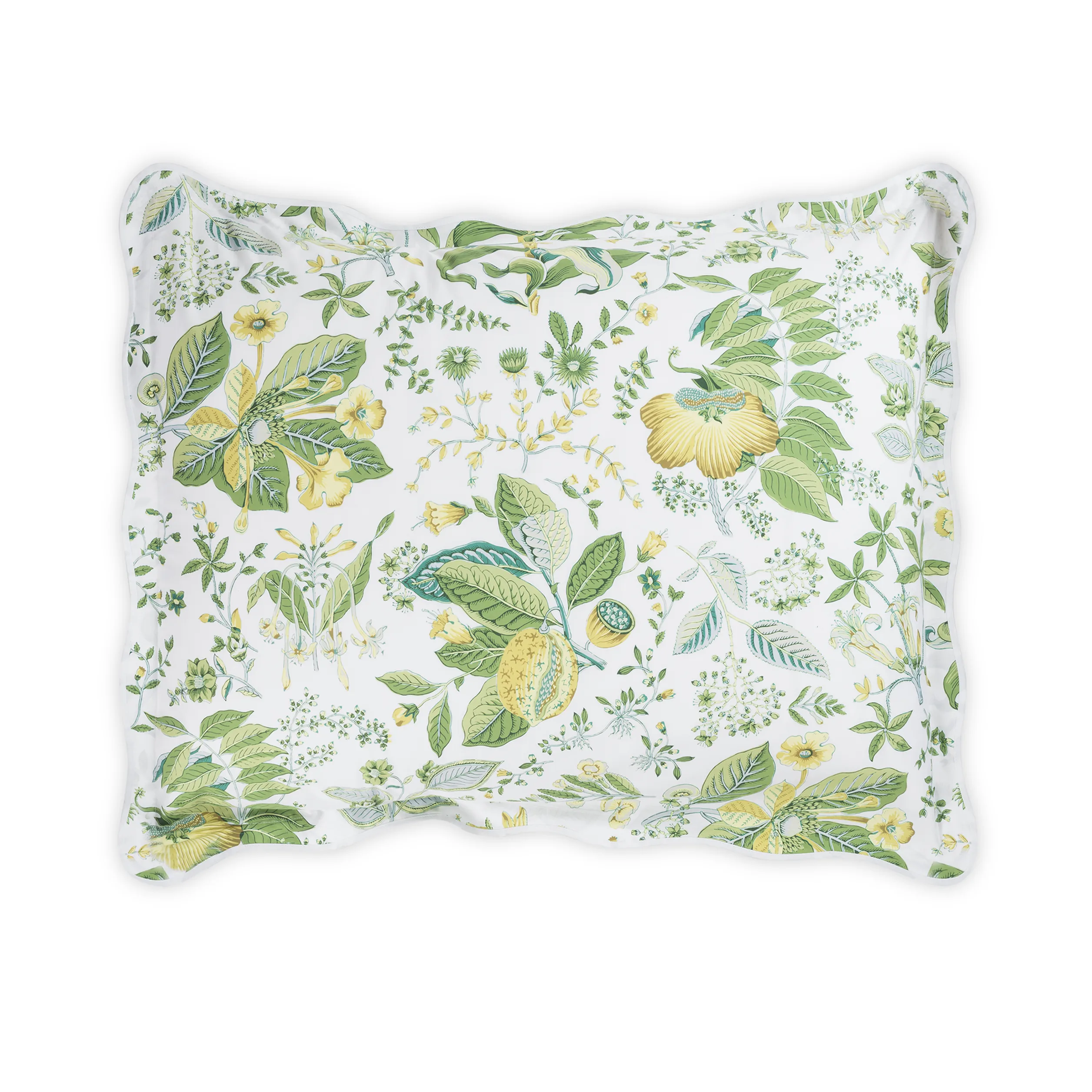 Schumacher Pomegranate Sham in Citrus