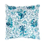 Pomegranate Sham - Prussian Blue Schumacher Pomegranate Sham in Prussian Blue