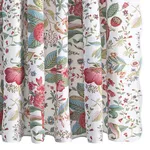MSC006SHOPG | Pomegranate Shower Curtain - Pink Coral Schumacher Pomegranate Shower Curtain in Pink Coral (MSC006SHOPG)