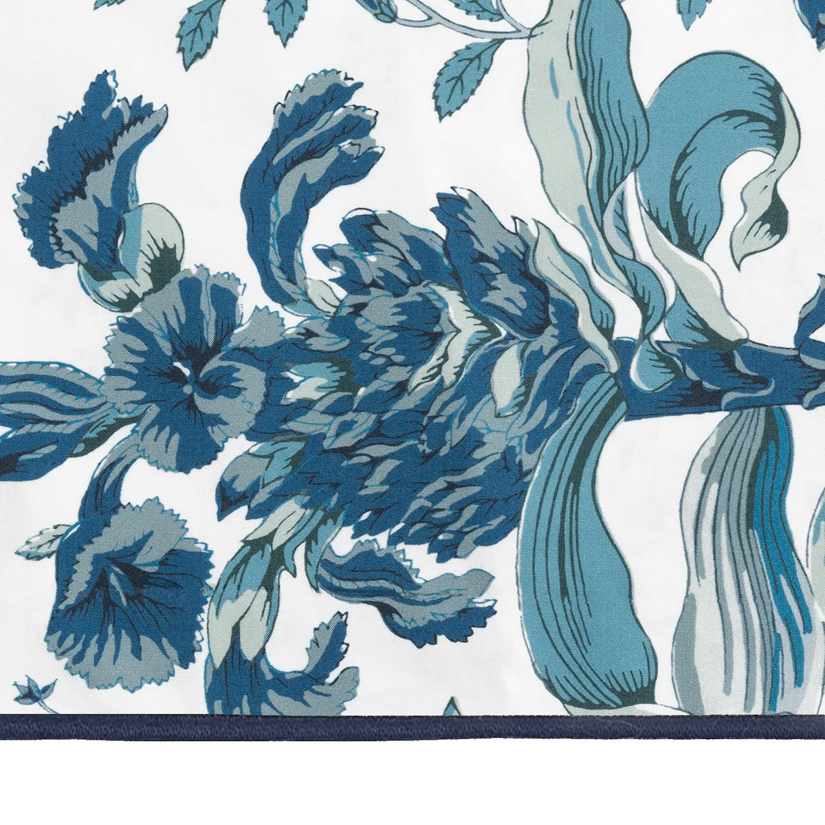 Schumacher Pomegranate Sleep Shirt in Prussian Blue