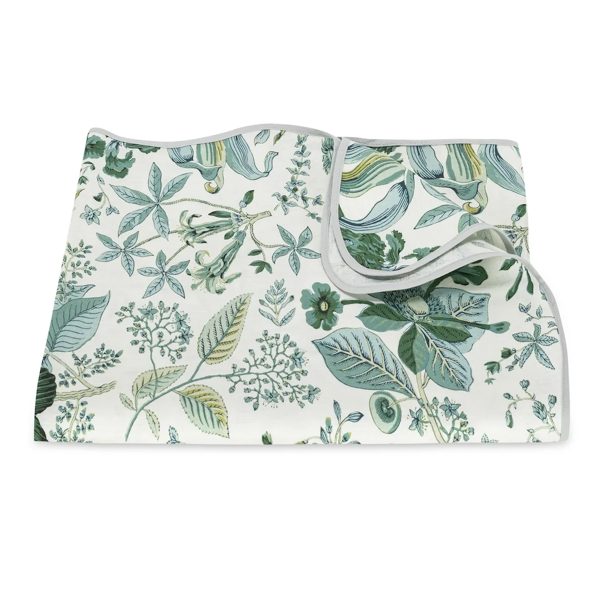 Schumacher Pomegranate Tablecloth in Emerald