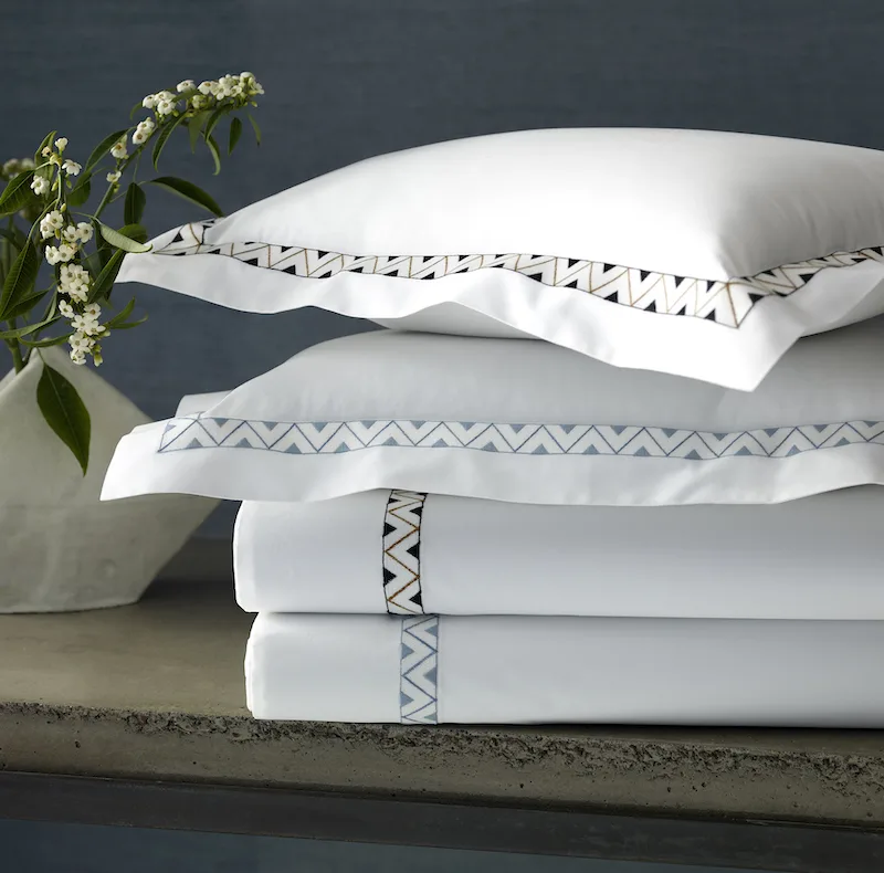 Prado Duvet Cover - Hazy Blue Schumacher Prado Duvet Cover in Hazy Blue