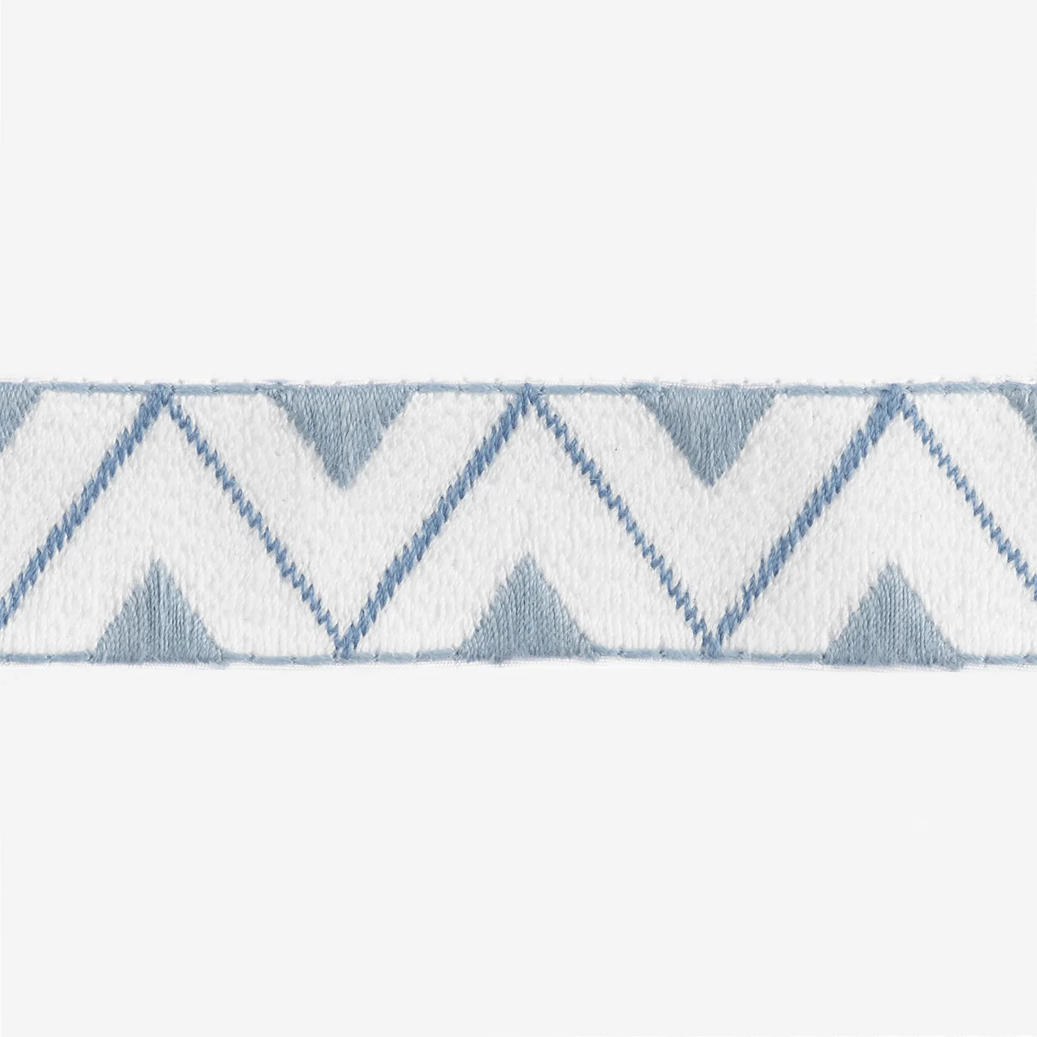 Schumacher Prado Flat Sheet in Hazy Blue