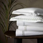 Prado Pillowcases - Dune Schumacher Prado Pillowcases in Dune