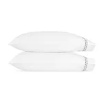 Prado Pillowcases - Onyx Schumacher Prado Pillowcases in Onyx