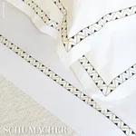 Prado Pillowcases - Onyx Schumacher Prado Pillowcases in Onyx