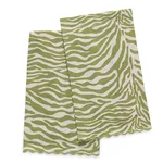 MSC062GTOW2GR | Regine Guest Towel, Set of 2 - Grass Schumacher Regine Guest Towel, Set of 2 in Grass (MSC062GTOW2GR)