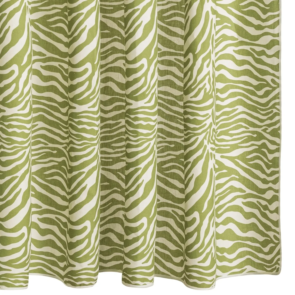 Schumacher Regine Shower Curtain in Grass (MSC062SHOGR)