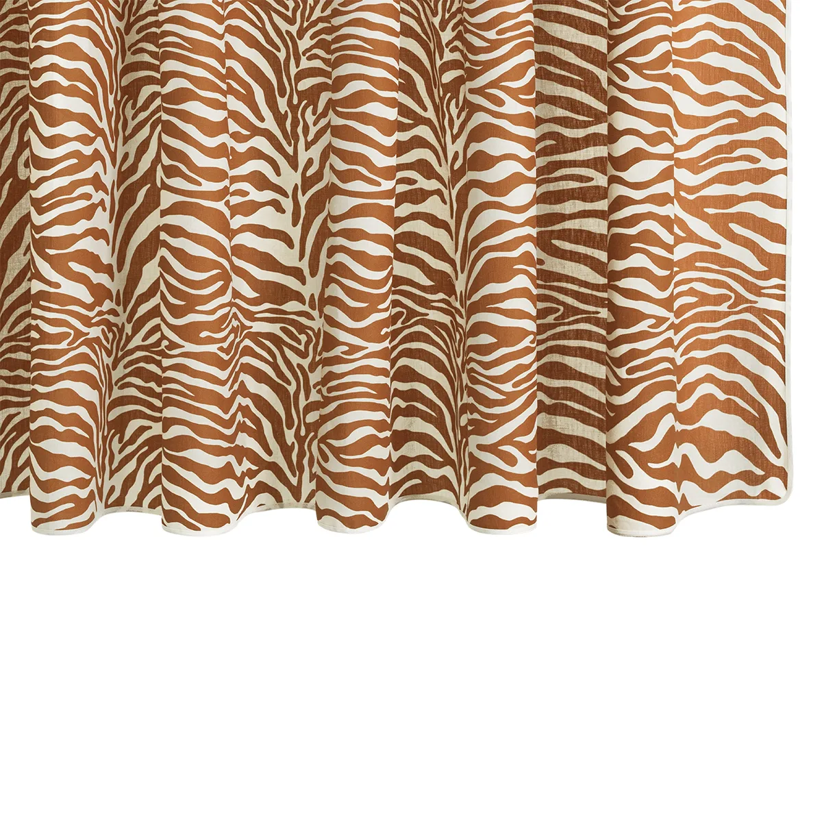 Schumacher Regine Shower Curtain in Persimmon (MSC062SHOPZ)