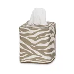 Schumacher Regine Tissue Box Cover in Coconut (MSC062TISSUEOU)