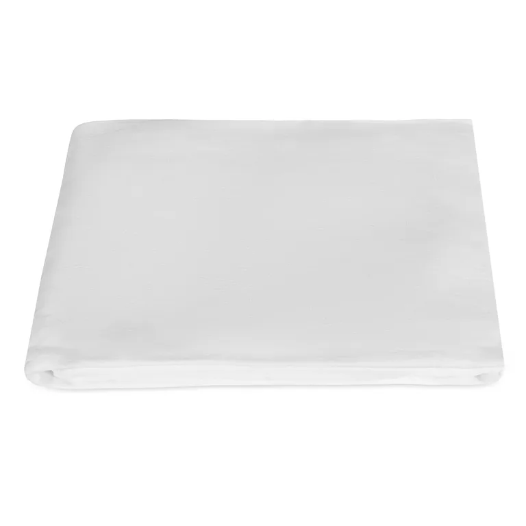 Schumacher Roman Fitted Sheet in White