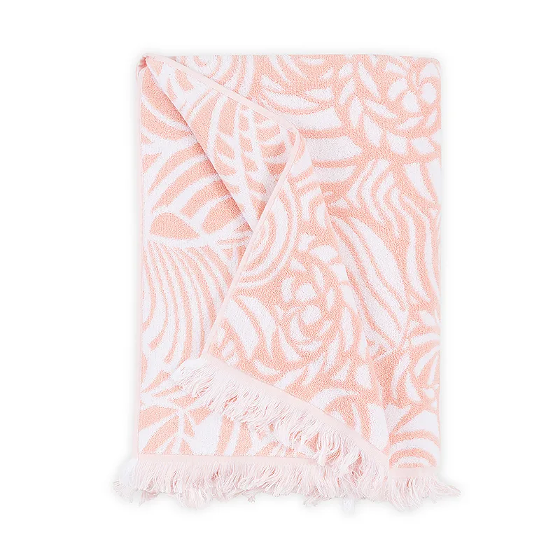 Schumacher Seashells Beach Towel in Shell (MSC008BCHTOSJ)