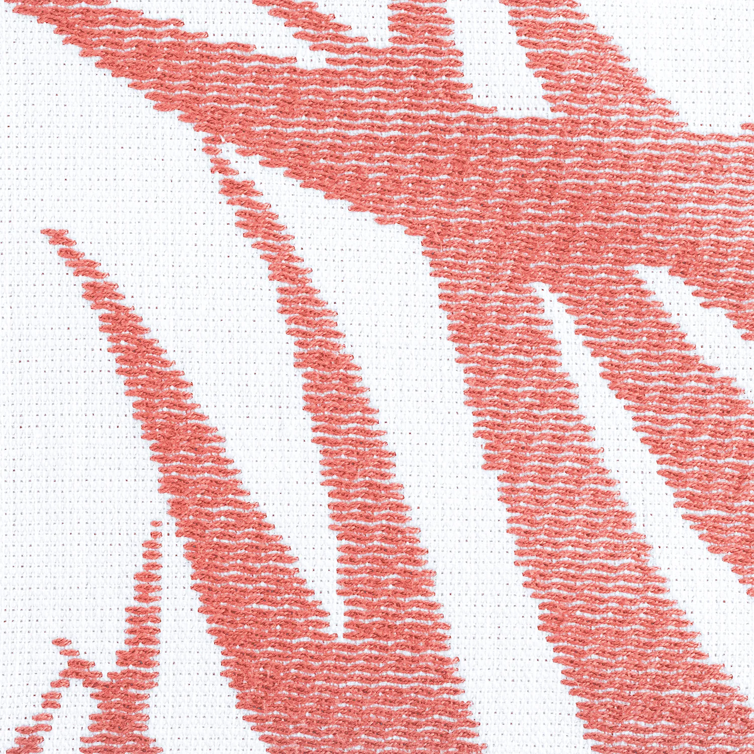 Schumacher Zebra Palm Beach Towel in Pink Coral (MSC009BCHTOPG)