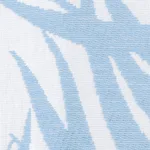 MSC009BCHTO6P | Zebra Palm Beach Towel - Pool Blue Schumacher Zebra Palm Beach Towel in Pool Blue (MSC009BCHTO6P)