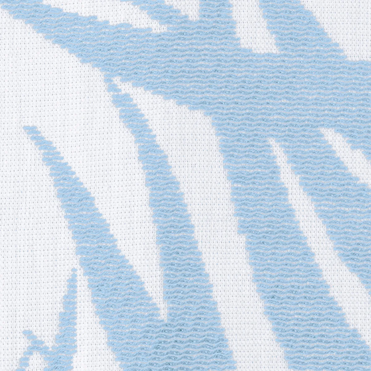 MSC009BCHTO6P | Zebra Palm Beach Towel - Pool Blue Schumacher Zebra Palm Beach Towel in Pool Blue (MSC009BCHTO6P)