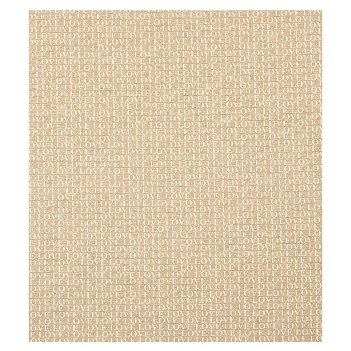 Schumacher 80040 A Love Supreme Natural fabric swatch