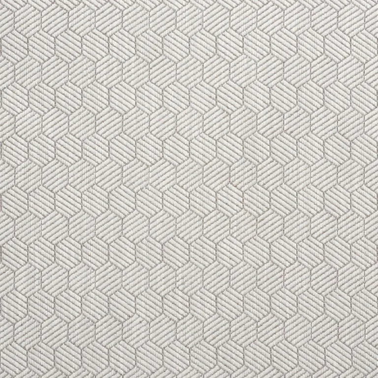 Schumacher 75342 Abaco Grey fabric swatch