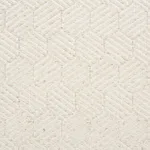 Schumacher 75340 Abaco Ivory fabric swatch