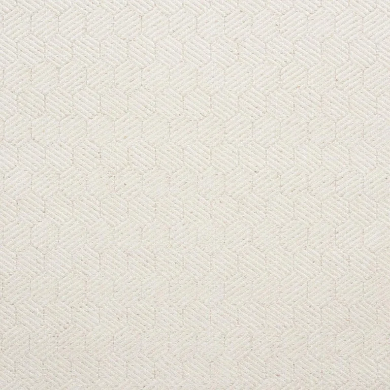 Schumacher 75340 Abaco Ivory fabric swatch