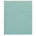 Schumacher 179582 Abelino Green & Peacock fabric swatch