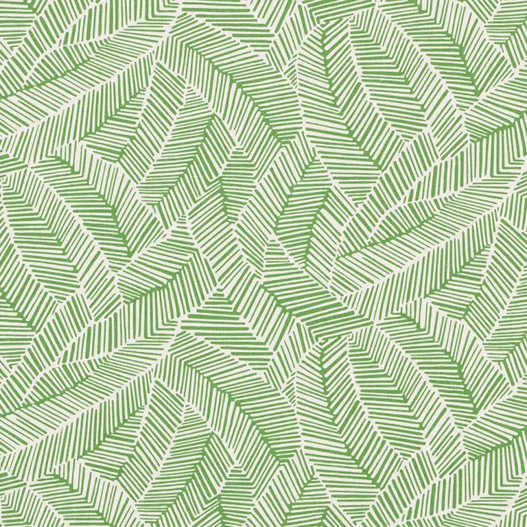 Schumacher 176221 Abstract Leaf Leaf fabric swatch