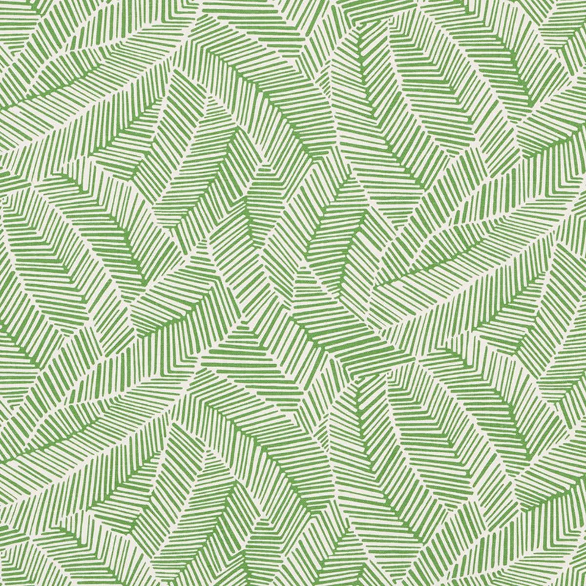 Schumacher 176221 Abstract Leaf Leaf fabric swatch