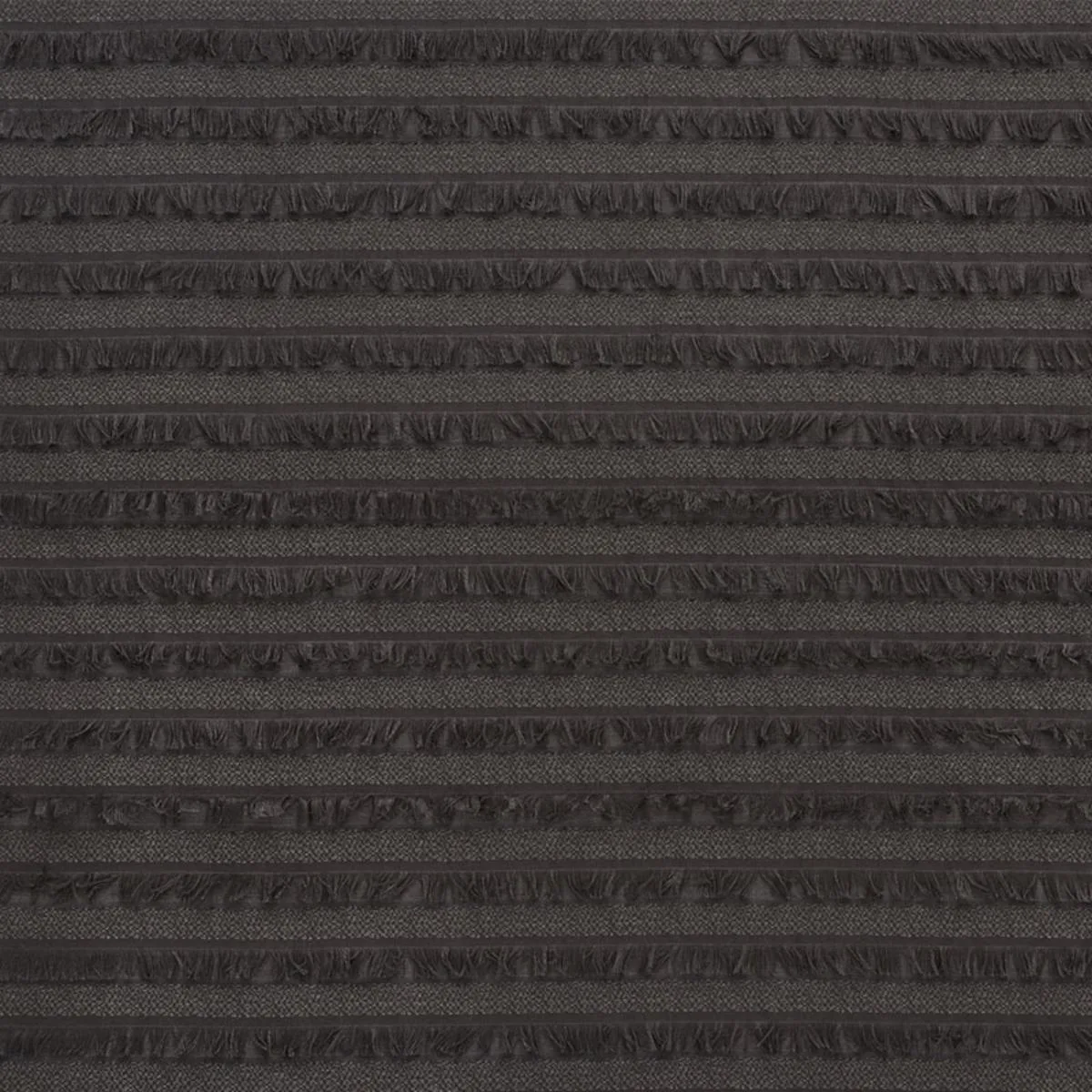 Schumacher 72652 Acadia Charcoal fabric swatch