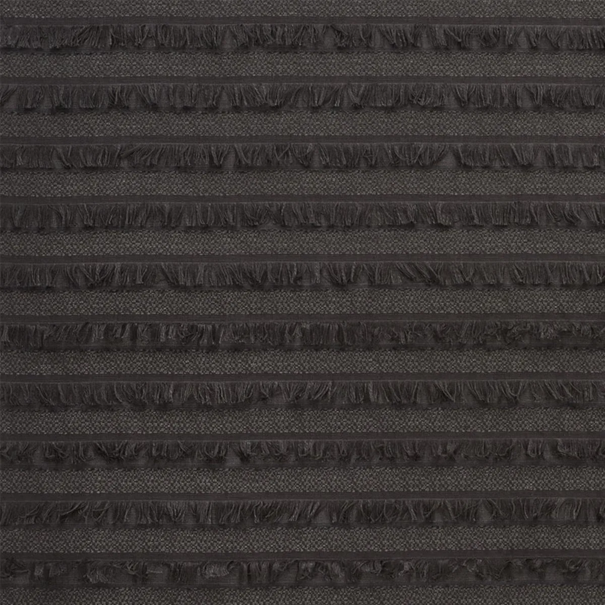 Schumacher 72652 Acadia Charcoal fabric swatch