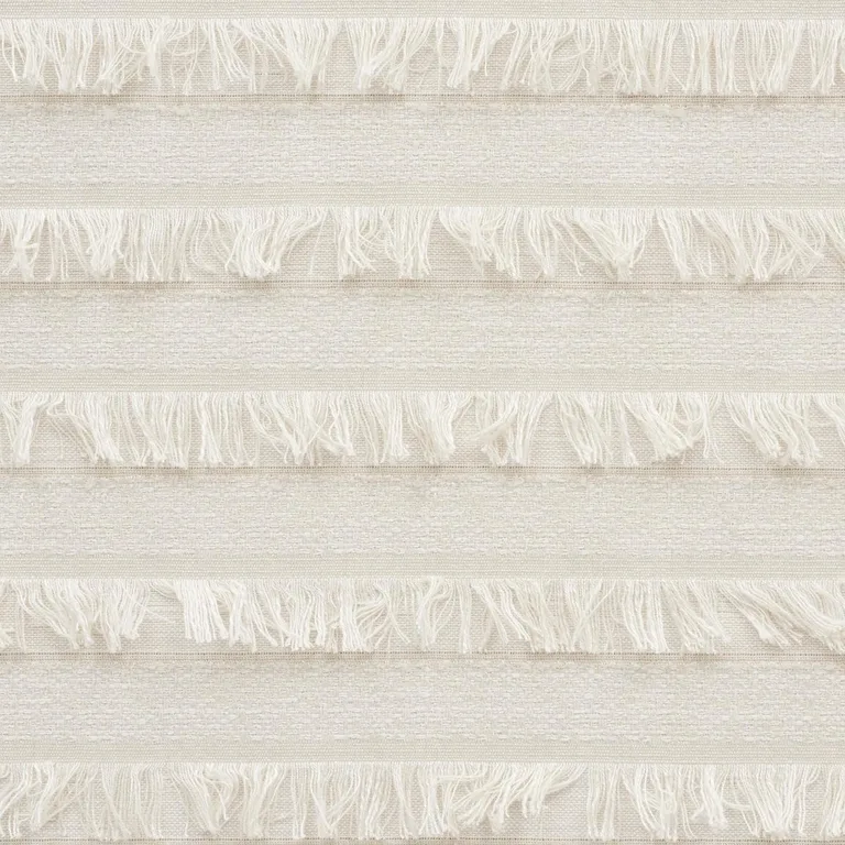 Schumacher 72651 Acadia Ivory fabric swatch