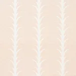 Schumacher 177634 Acanthus Stripe Blush fabric swatch