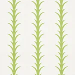 Schumacher 177631 Acanthus Stripe Leaf fabric swatch