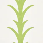 Schumacher 177631 Acanthus Stripe Leaf fabric swatch