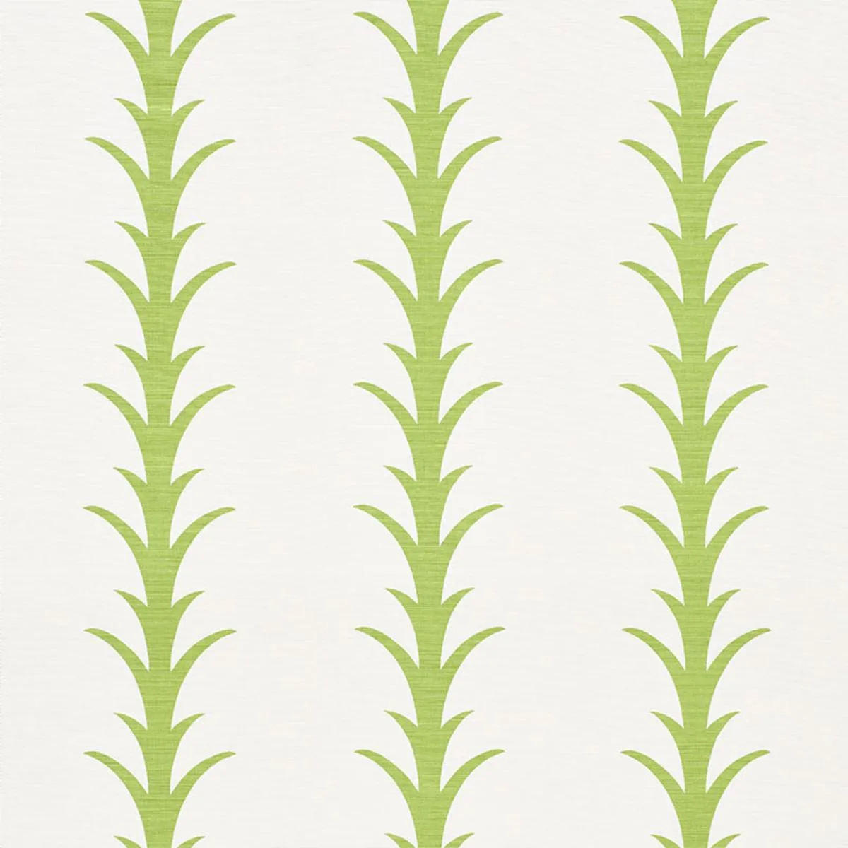 Schumacher 177631 Acanthus Stripe Leaf fabric swatch