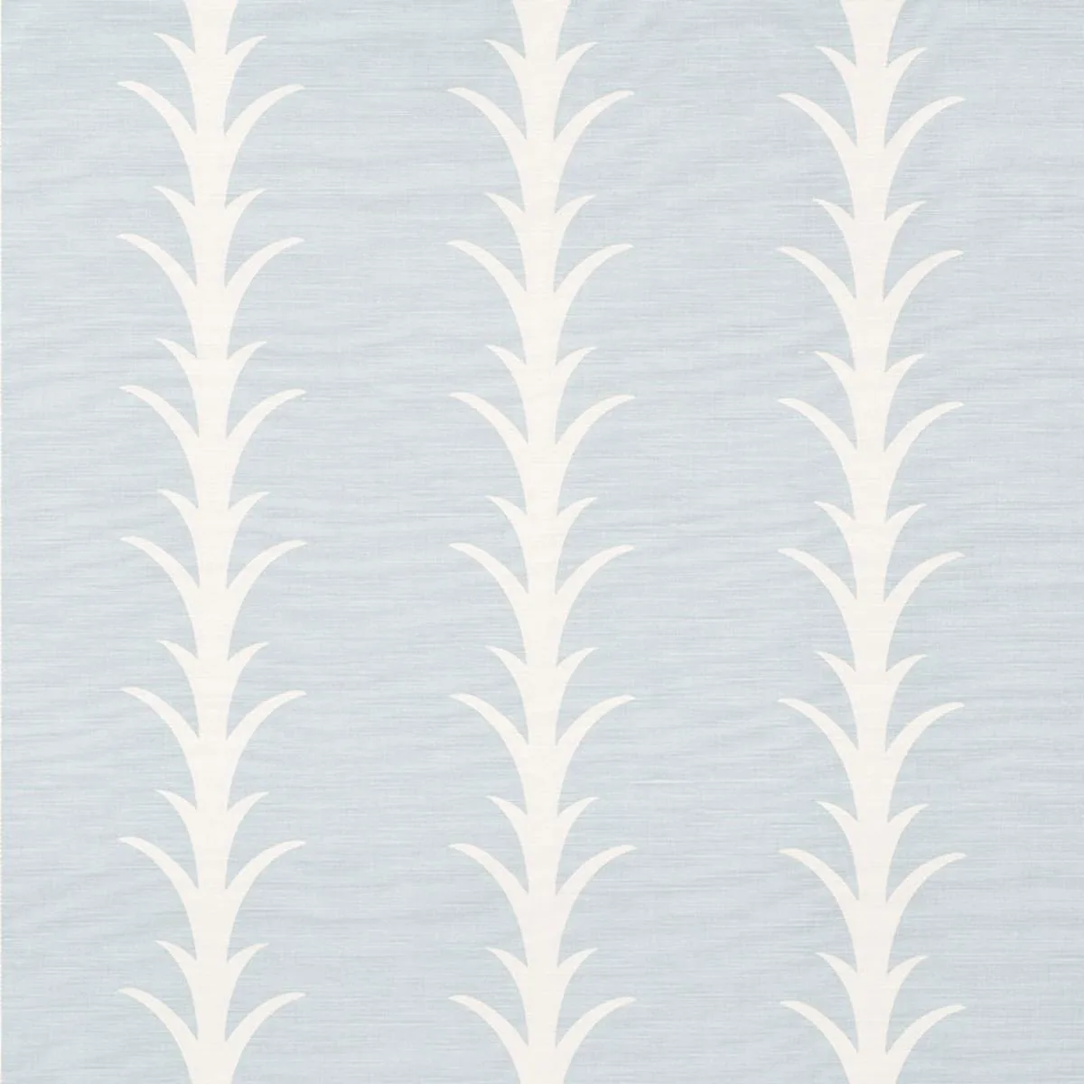 Schumacher 177633 Acanthus Stripe Sky fabric swatch