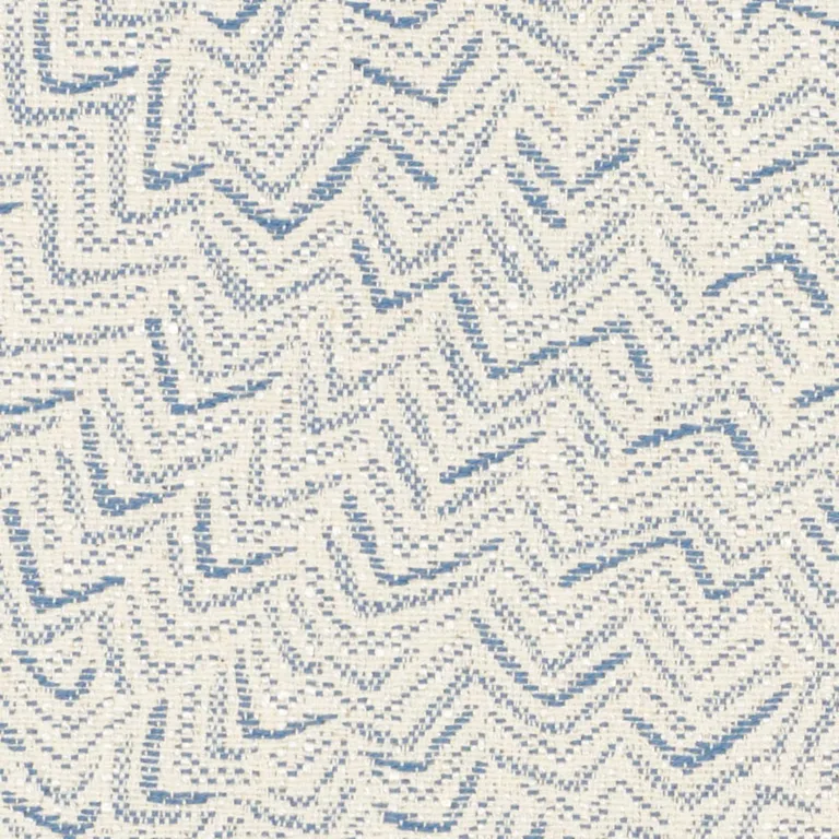 Schumacher 76720 Adagio Blue fabric swatch