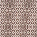Schumacher 87082 Adams Damask Brown fabric swatch