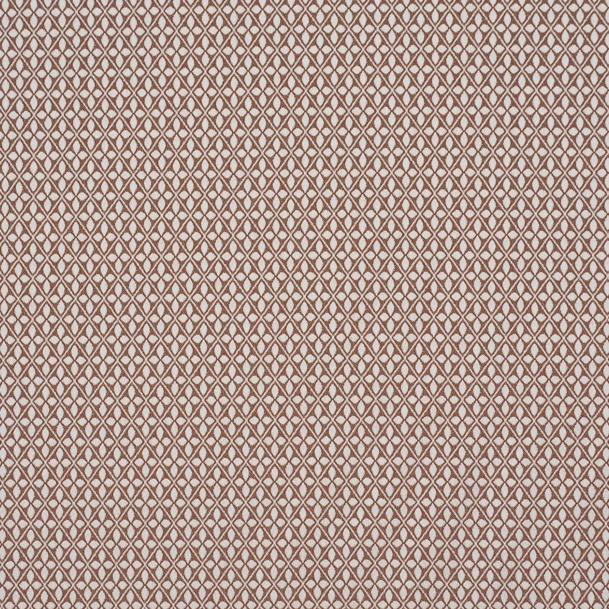 Schumacher 87082 Adams Damask Brown fabric swatch
