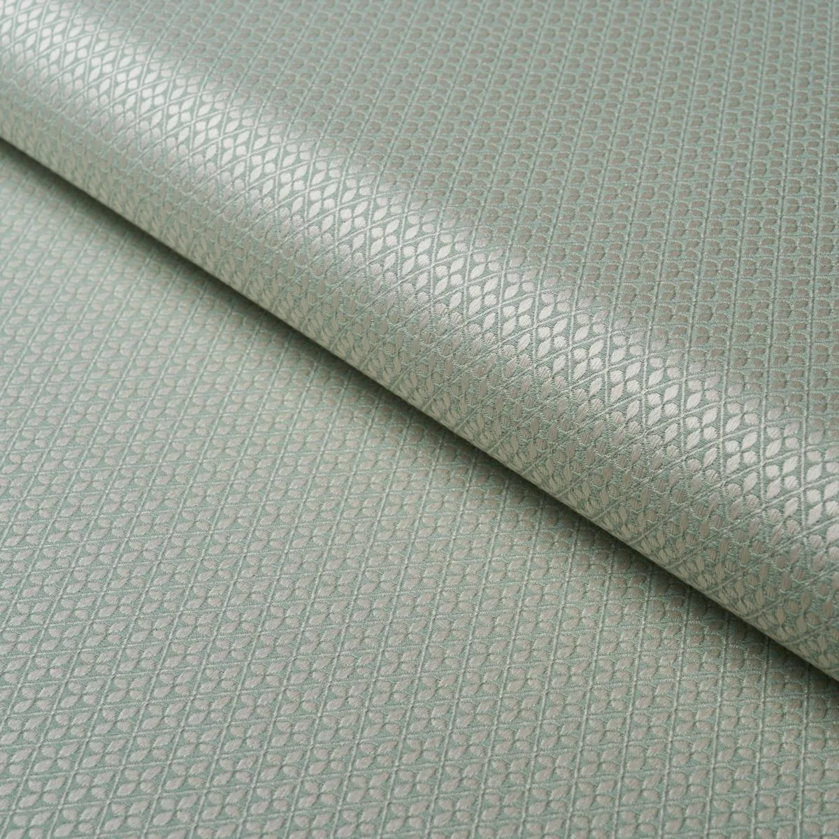 Schumacher 87084 Adams Damask Green fabric swatch