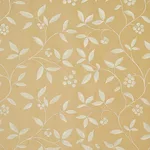 Schumacher 64331 Adelaide Embroidery Blonde fabric swatch
