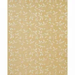 Schumacher 64331 Adelaide Embroidery Blonde fabric swatch
