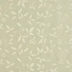 Schumacher 64332 Adelaide Embroidery Ciel fabric swatch