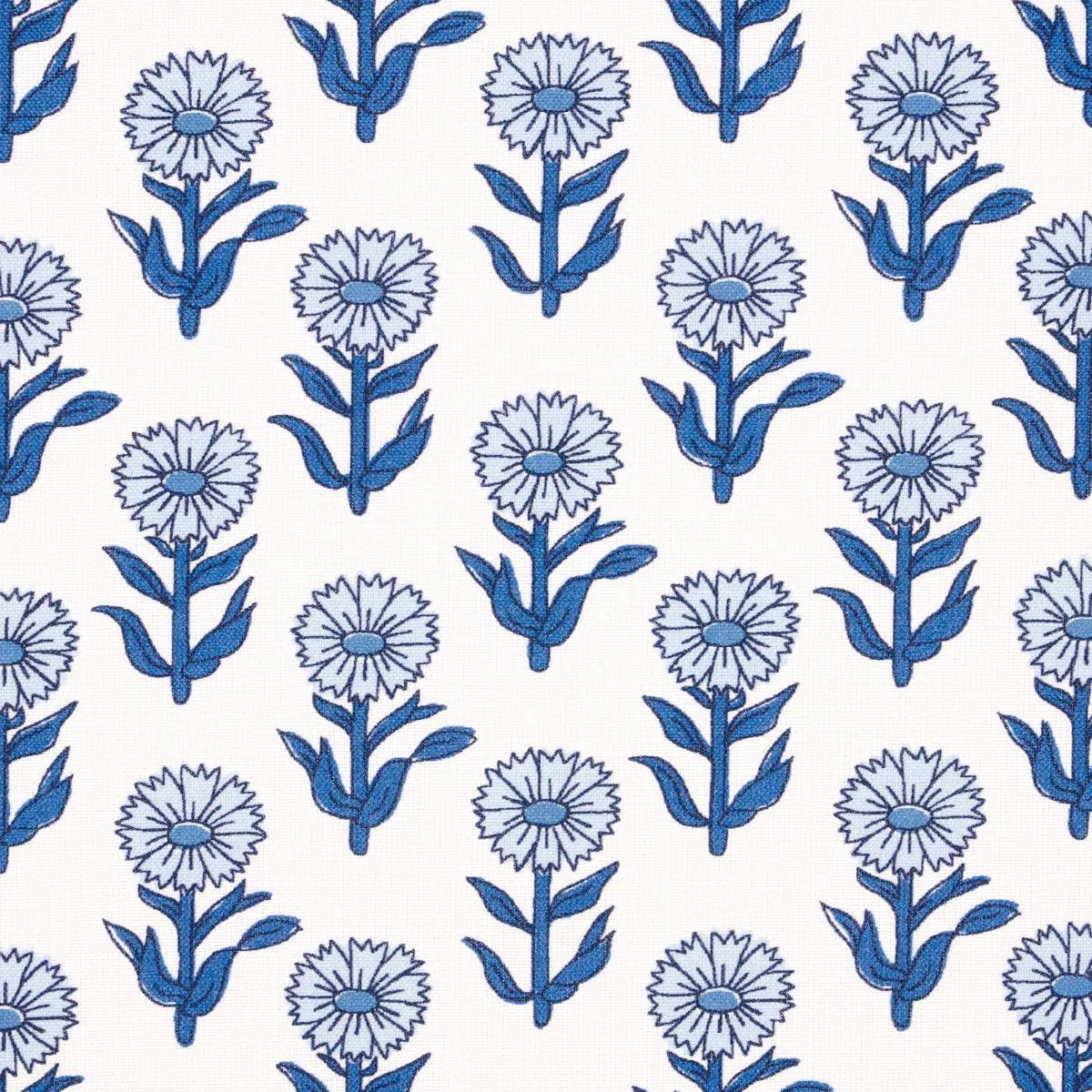 Schumacher 180580 Adeline Porcelain fabric swatch