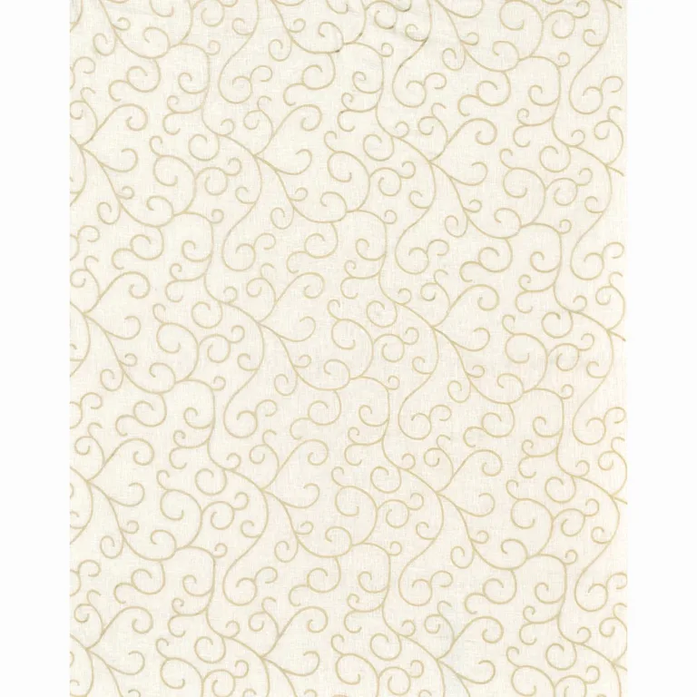 Schumacher 55980 Adia Sheer Embroidery Parchment fabric swatch