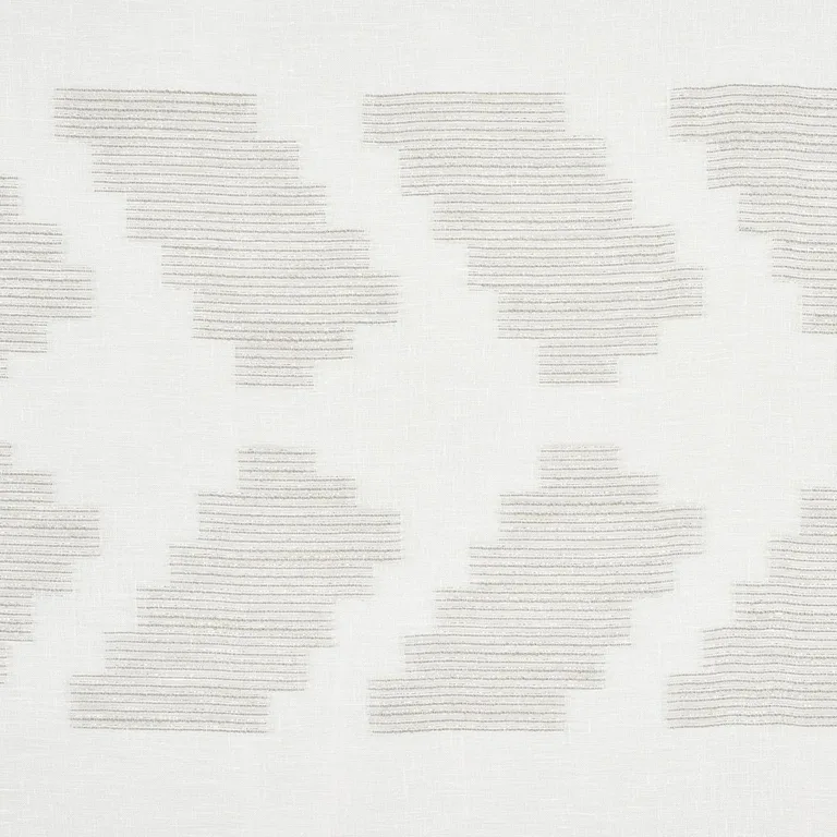 Schumacher 76501 Adia Sheer Quartz fabric swatch